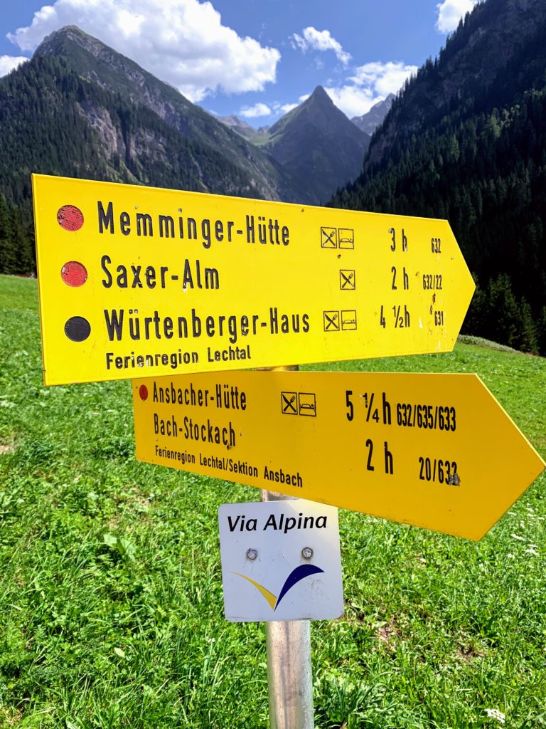 alpenüberquerung